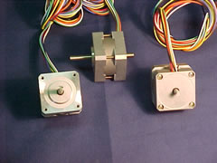 VC Size 17 Laboratory Grade Vacuum Rated Stepper Motor 